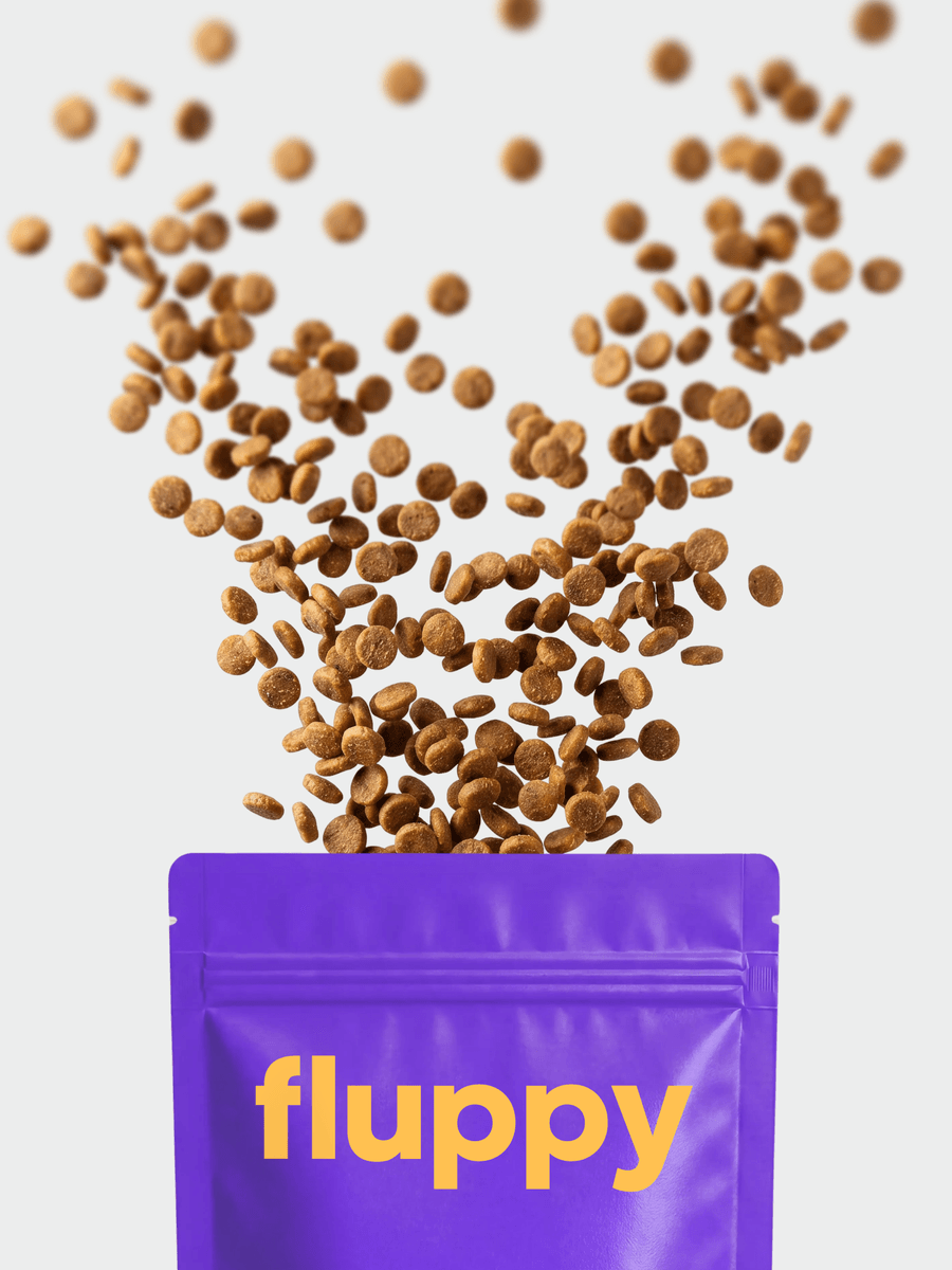 Полнорационный сухой корм для кошек Fluppy с индейкой
